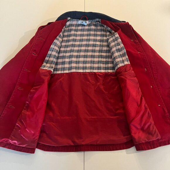 Vintage Cherokee Womens Barn Chore Coat Jacket Lined Sz Medium Farmhouse Classic - Picture 6 of 7